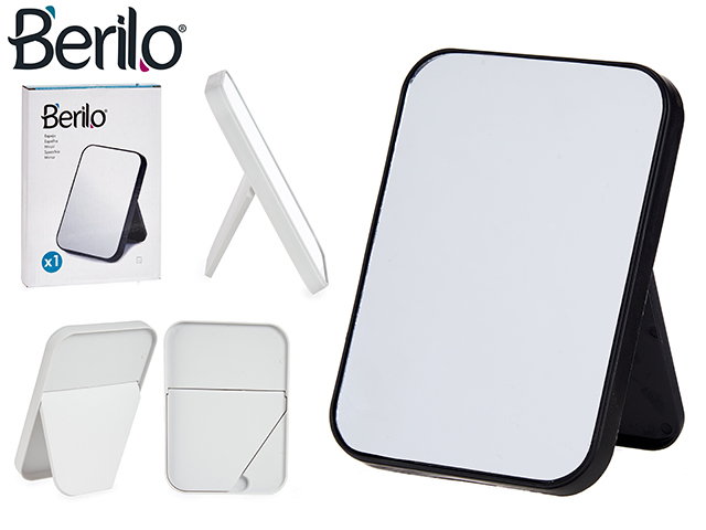 Espejo plastico grande surt 2 colores