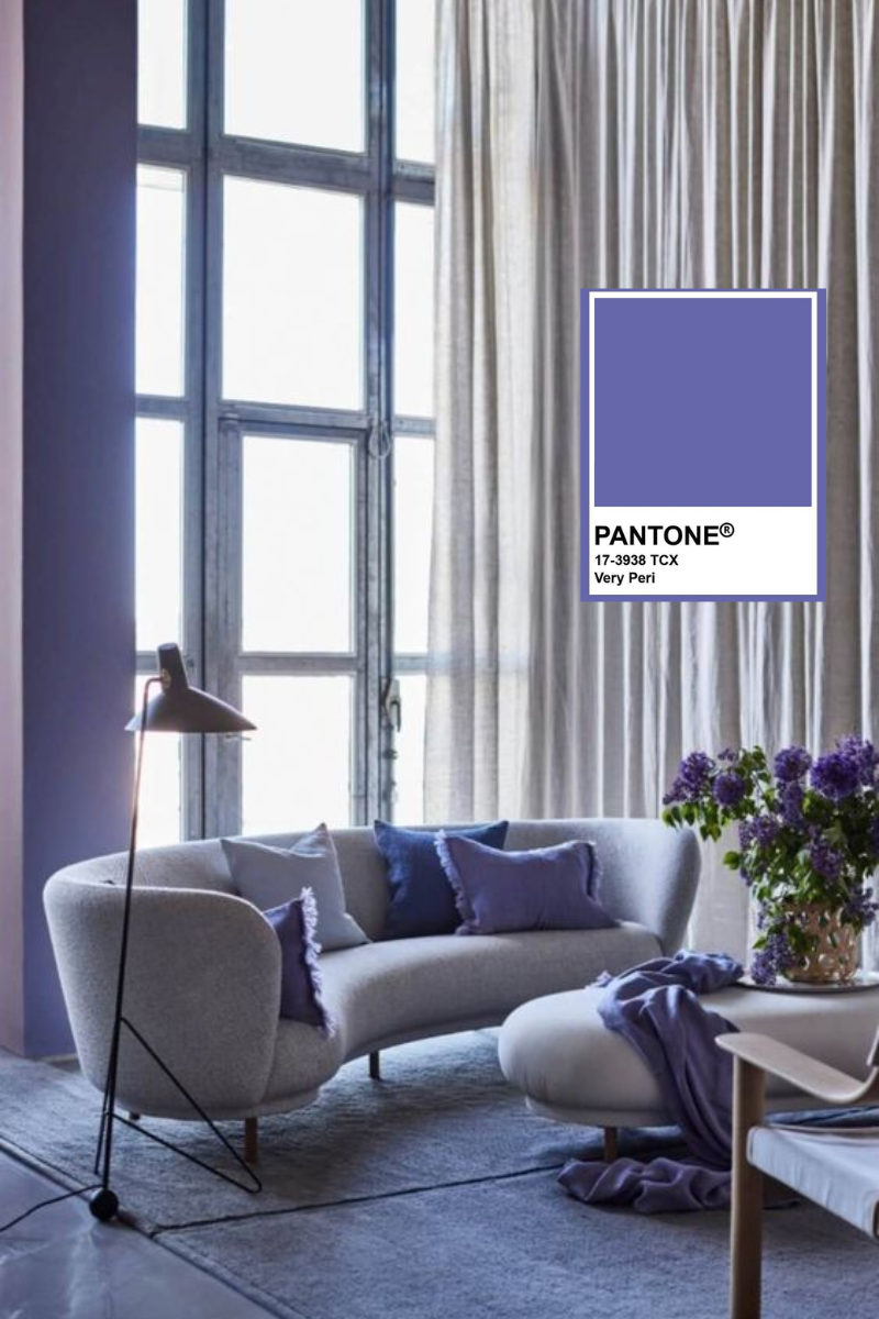 9 Decoración salón color very peri