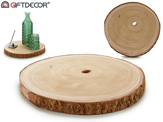 Figura tronco decorativo diam 29cm