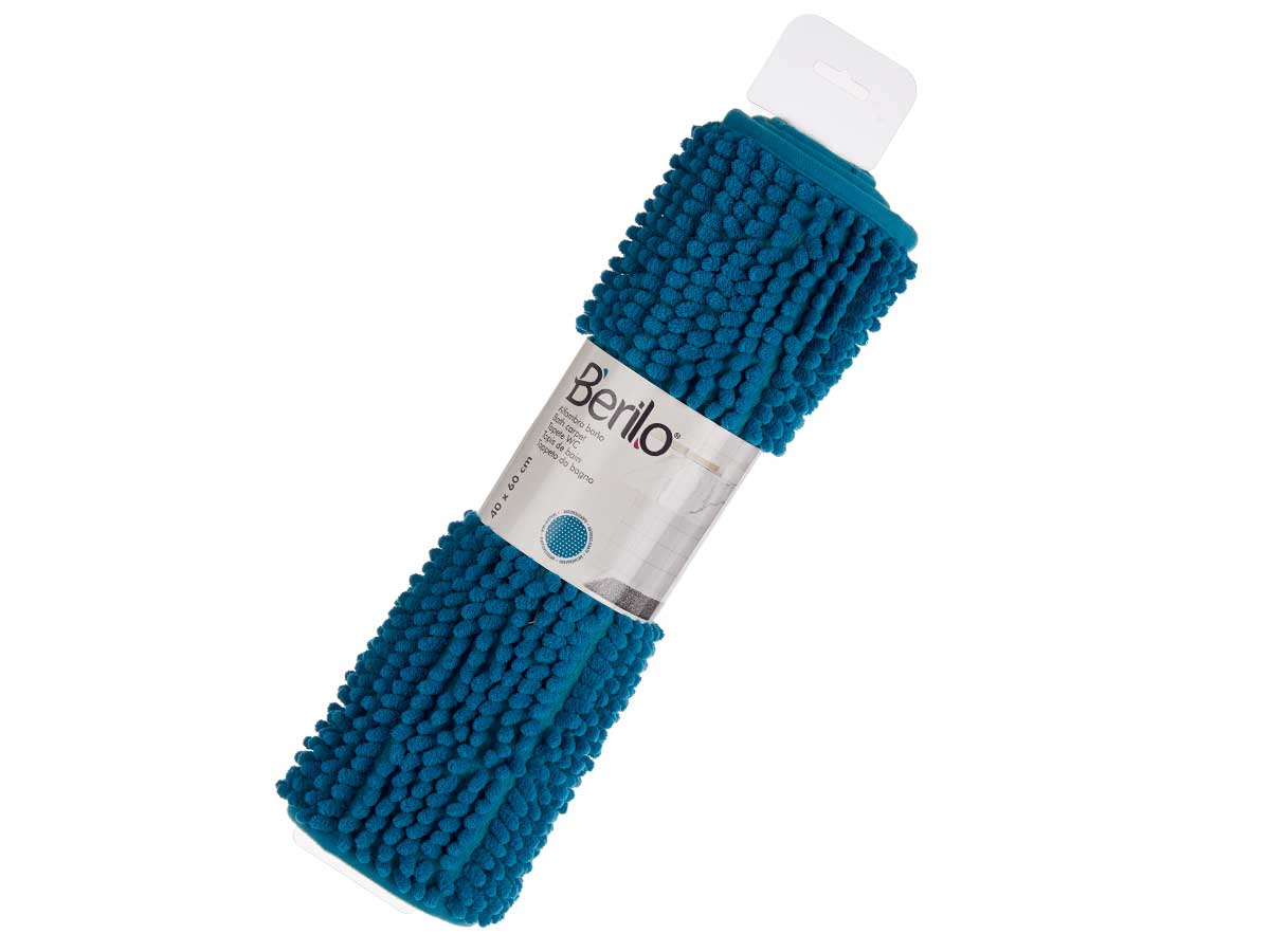 Alfombra baño azul mar 40x60cm - Imagen 3