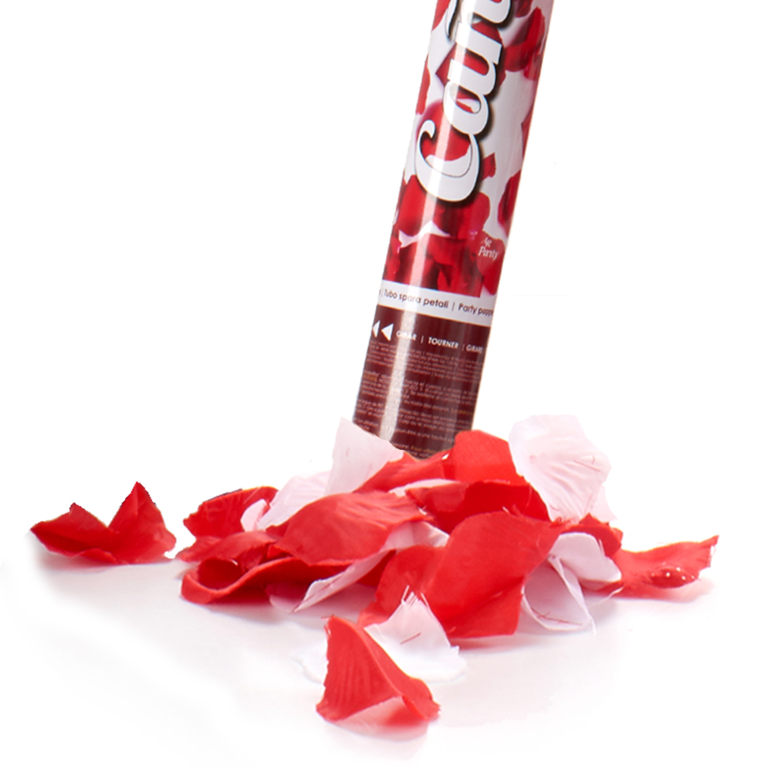 Cañon confeti petalos 80 cm - Imagen 3