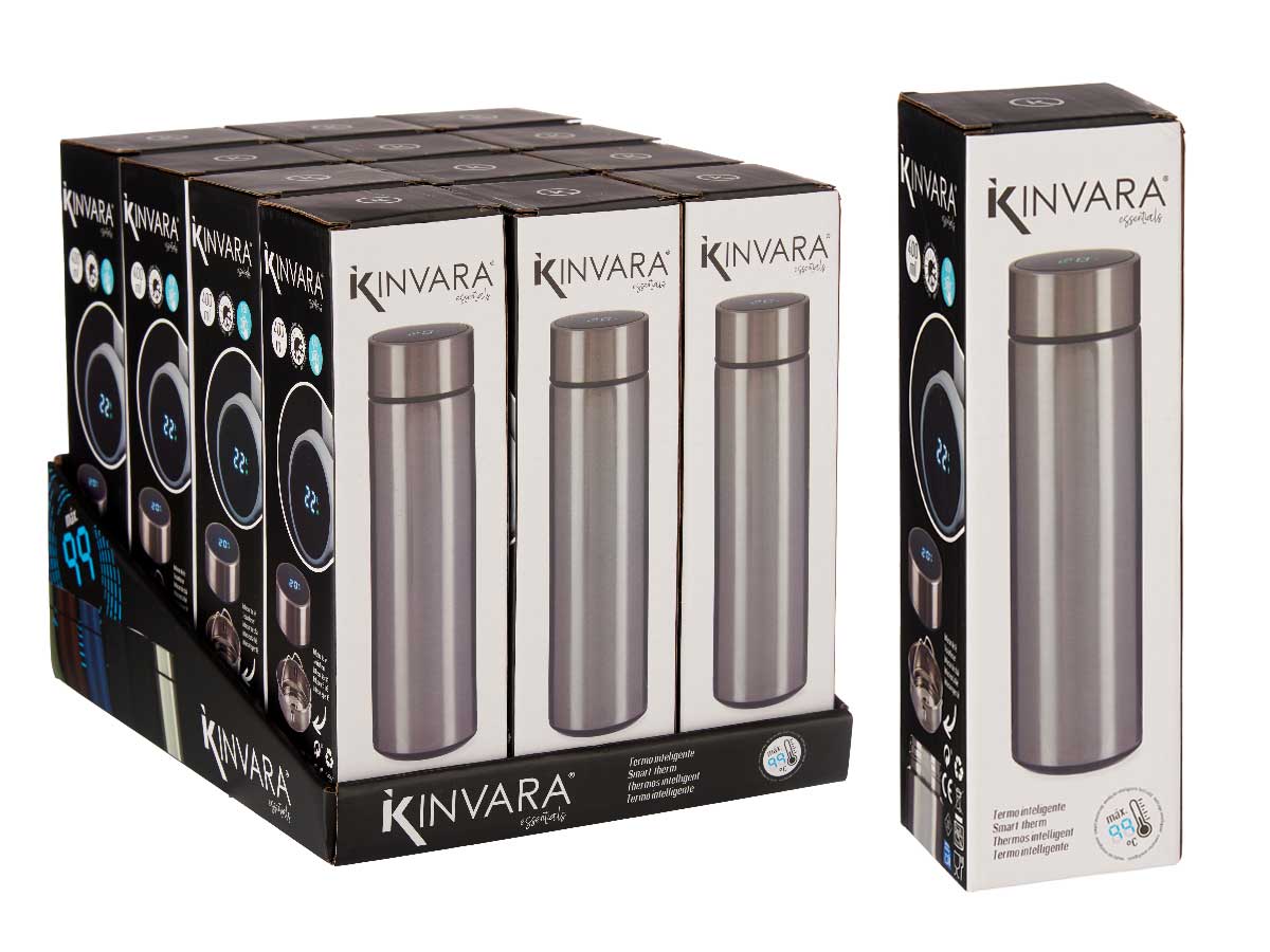 Termo 400ml pantalla led acero - Imagen 3
