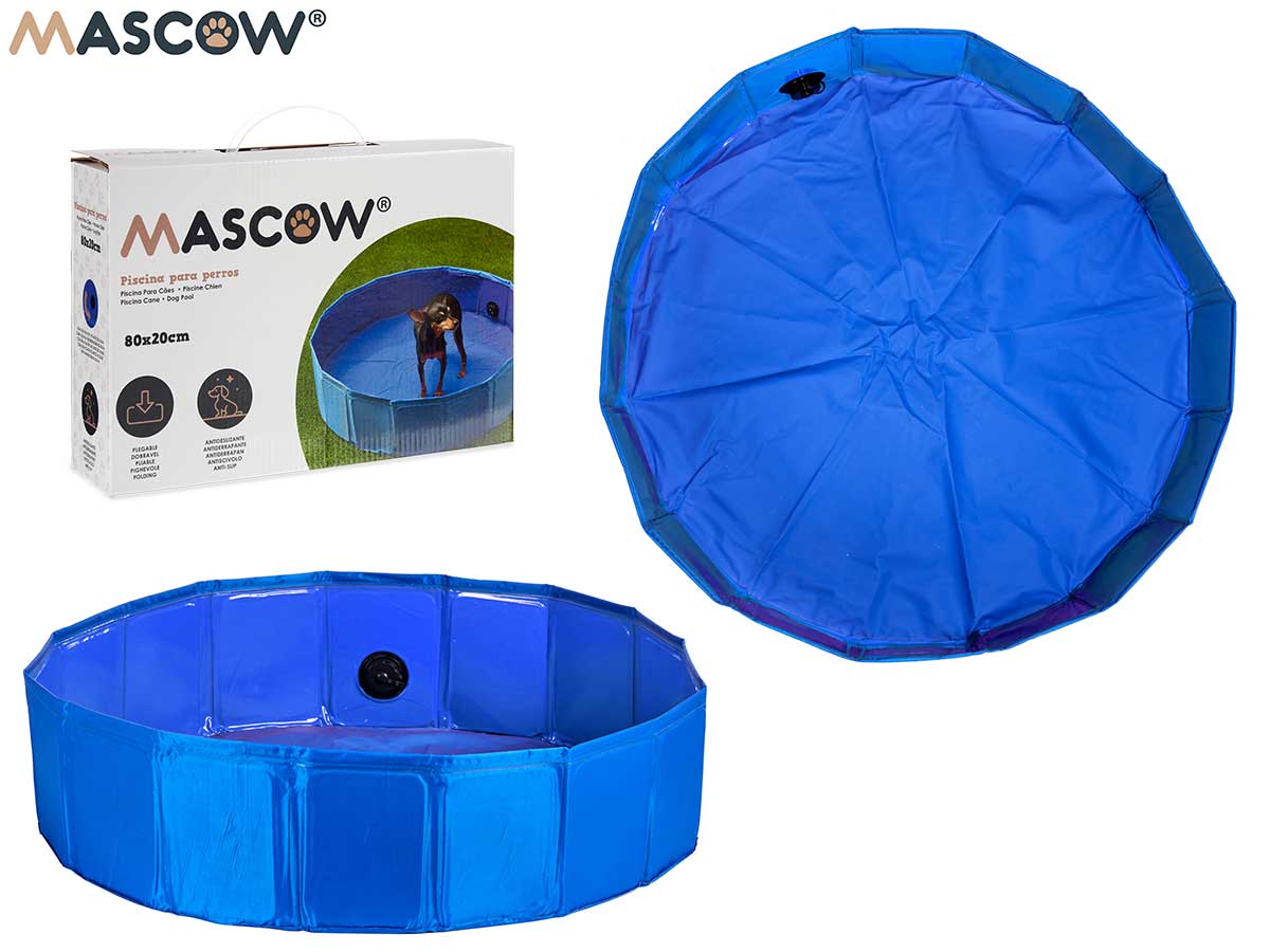 Piscina perro poliester 80x20cm