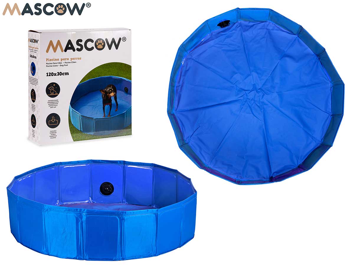 Piscina perro poliester 120x30cm