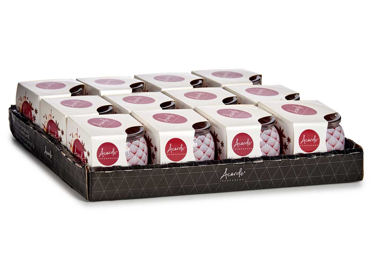 Vela perfumada cristal manzana y canela - Imagen 3