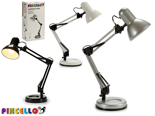 Lampara flexo metal muelles surt 3