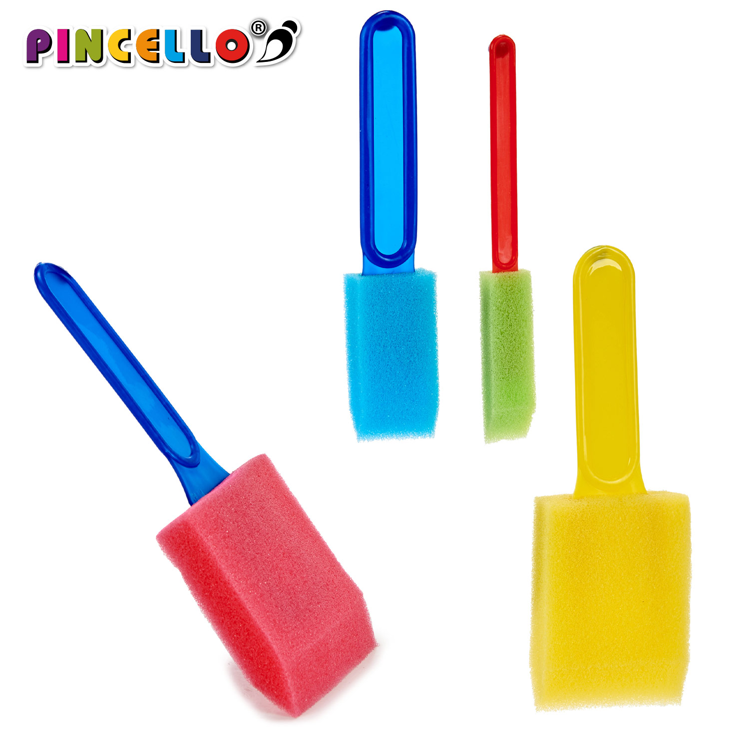 Juego 4 estapulas esponja manualidades - Imagen 3