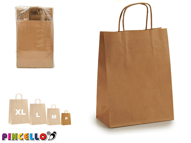 Bolsa papel hawanna kraft liso mini