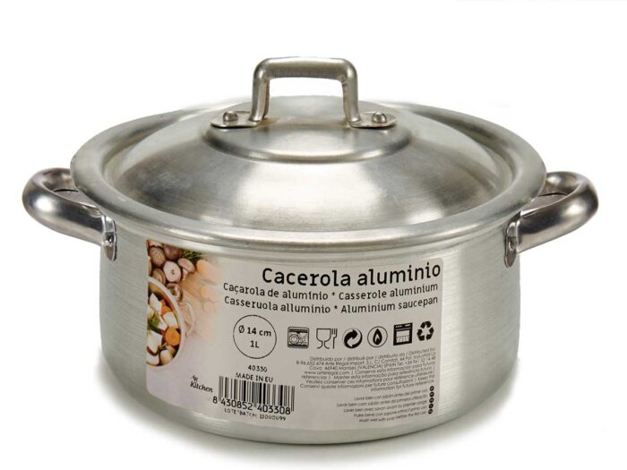 Cacerola aluminio 14 cm 1 l
