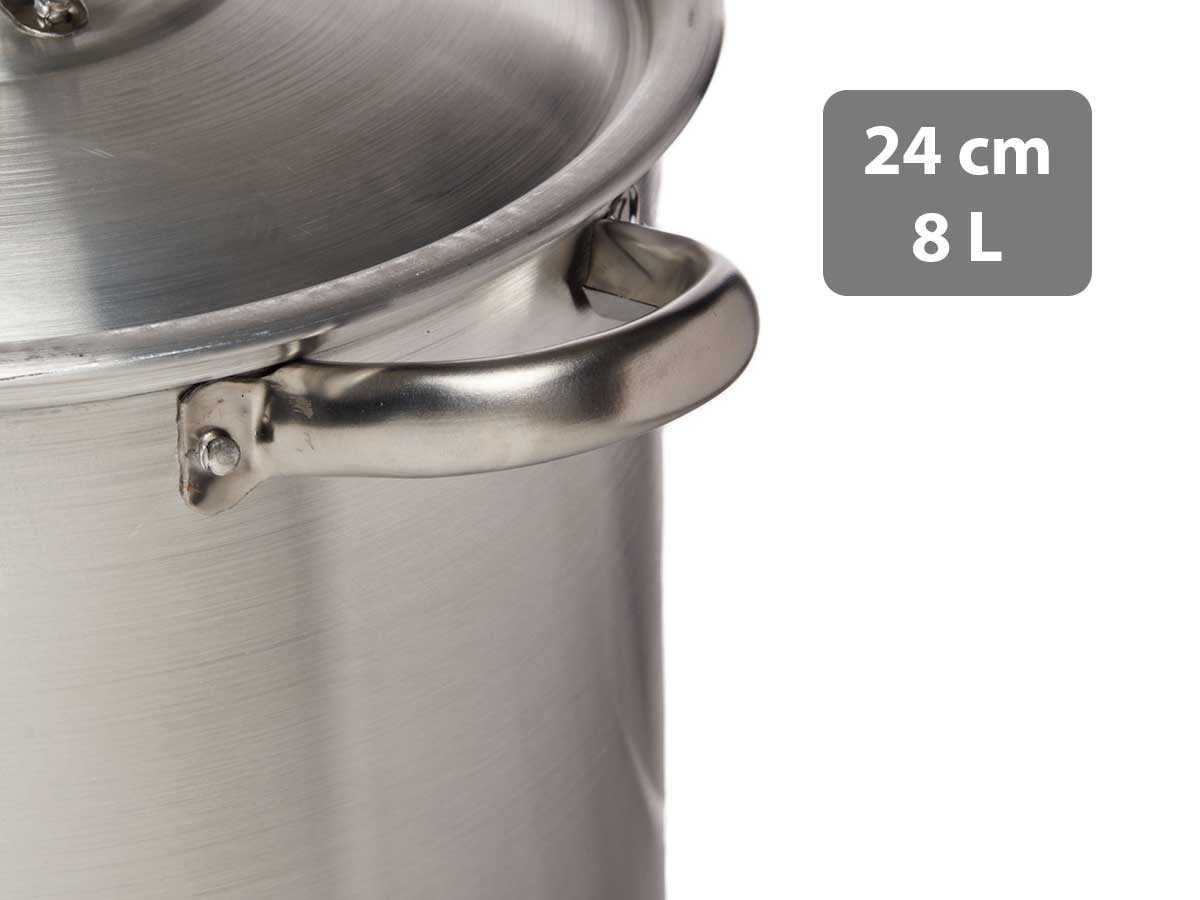 Olla aluminio 24 cm 8 l - Imagen 3