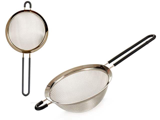 Colador12cm diam acero con silicona s2 c