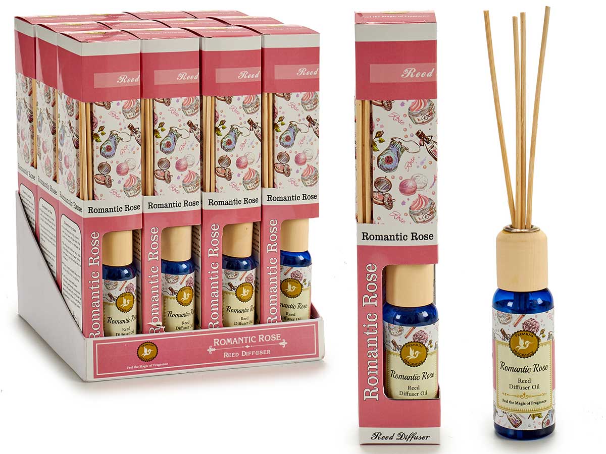 Mikado 50ml con varillas rosas
