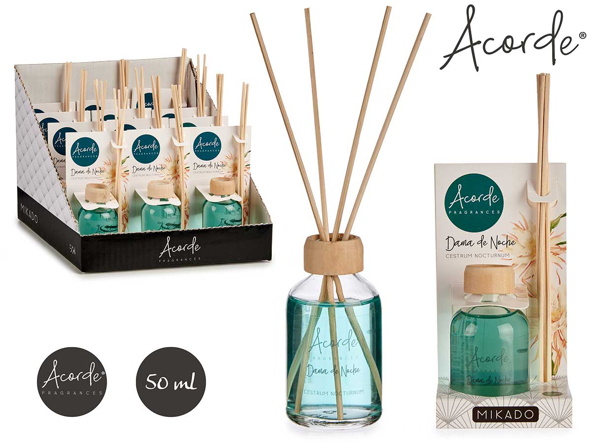 Mikado 50 ml con varilla dama de noche
