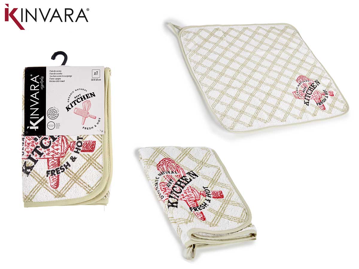 Paño cocina rizo 50cm fresh