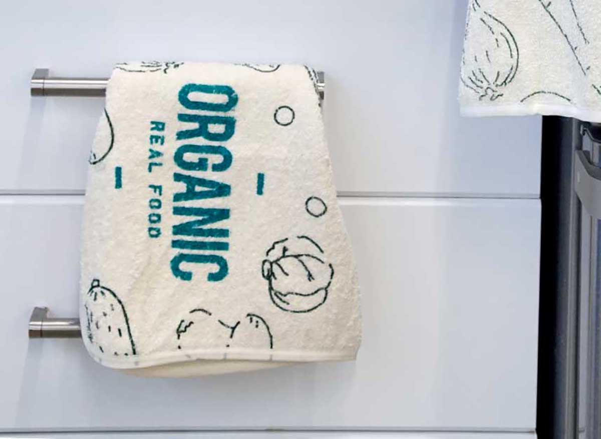 Paño cocina rizo 50cm organic - Imagen 2