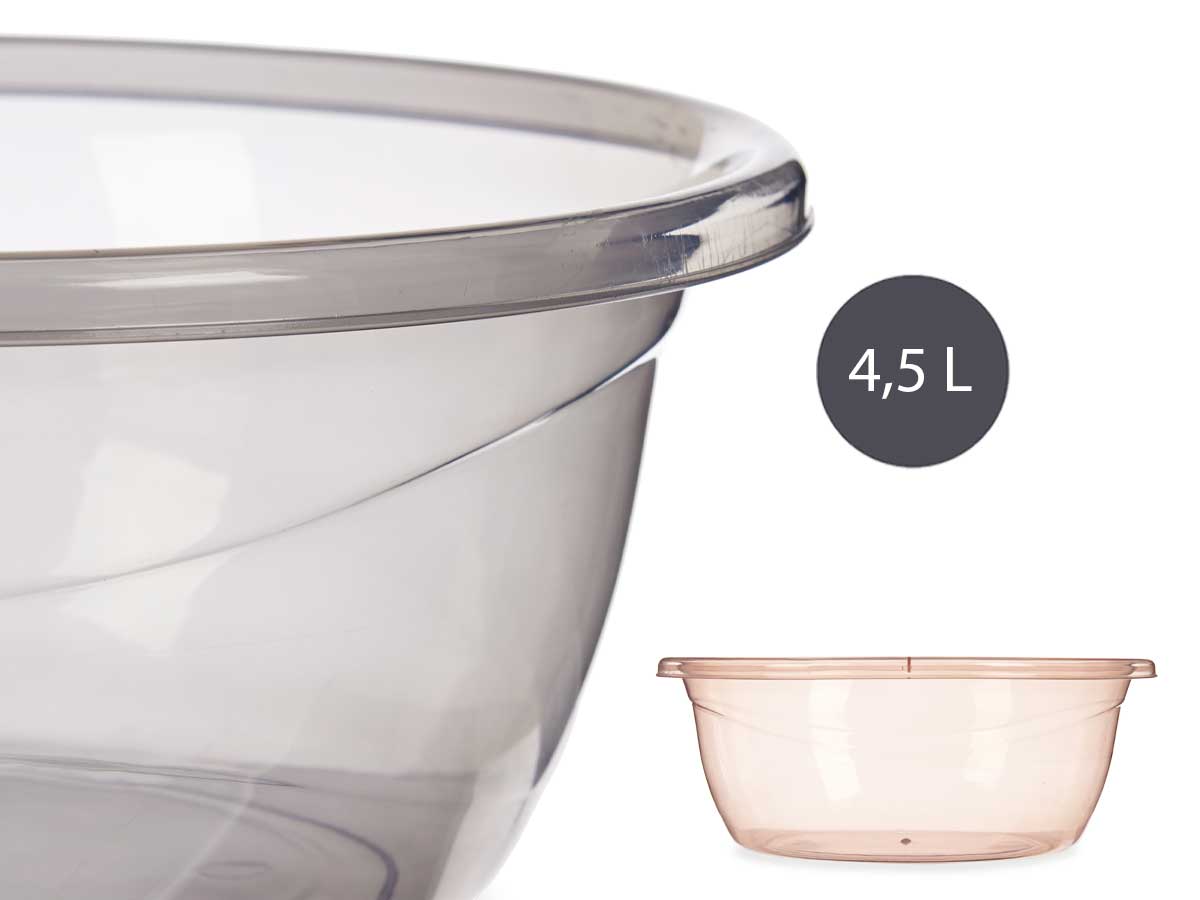 Multiuso plastico 4,5l transparente surt 3 - Imagen 4