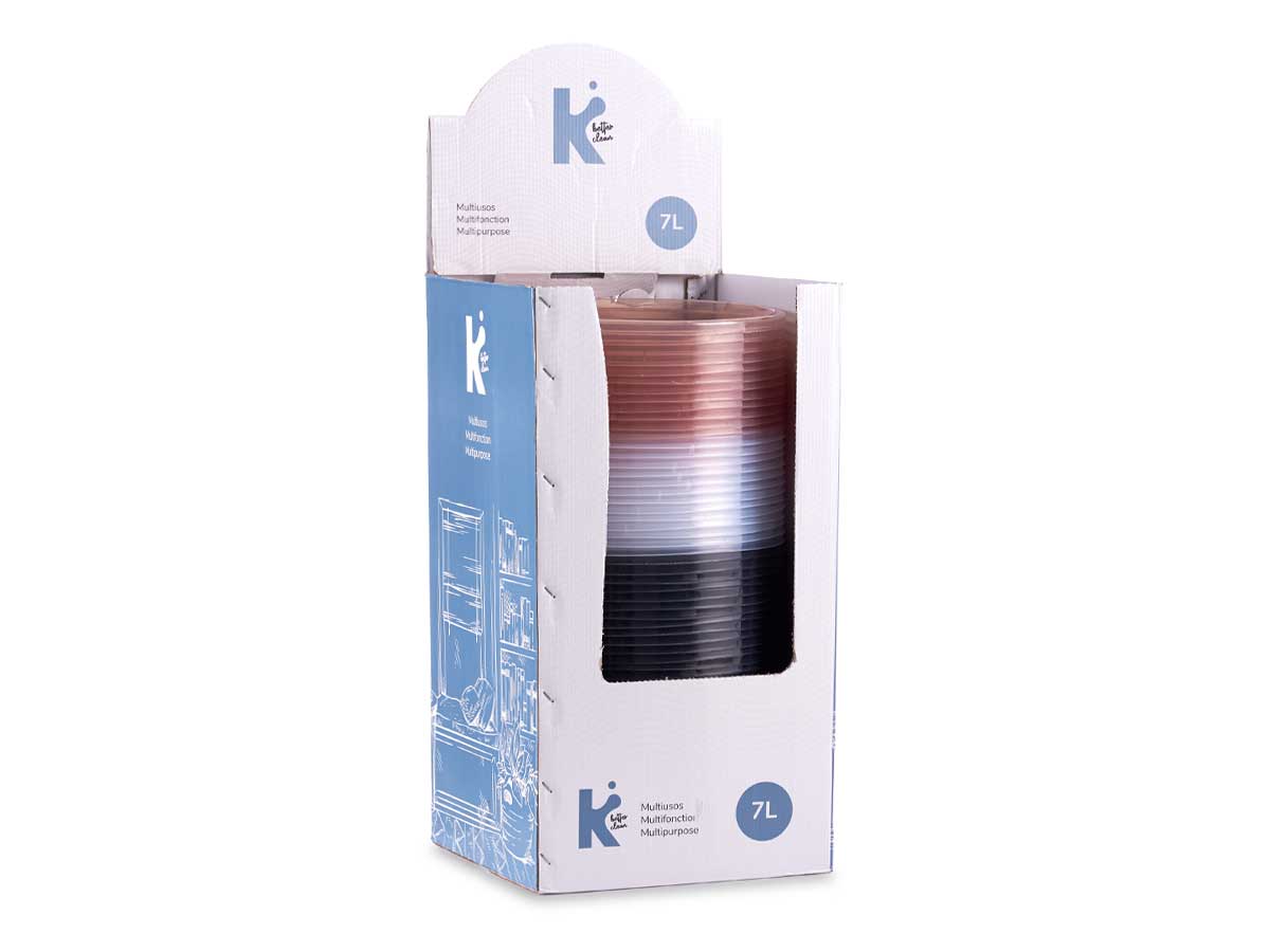 Multiuso plastico 7l transparente surt 3 - Imagen 3