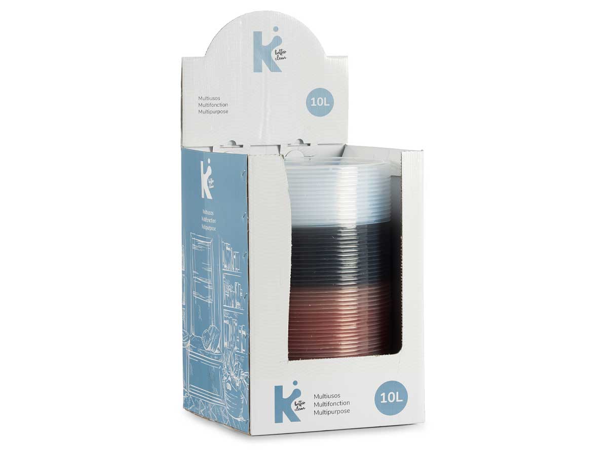Multiuso plastico 10l transparente surt 3 - Imagen 3