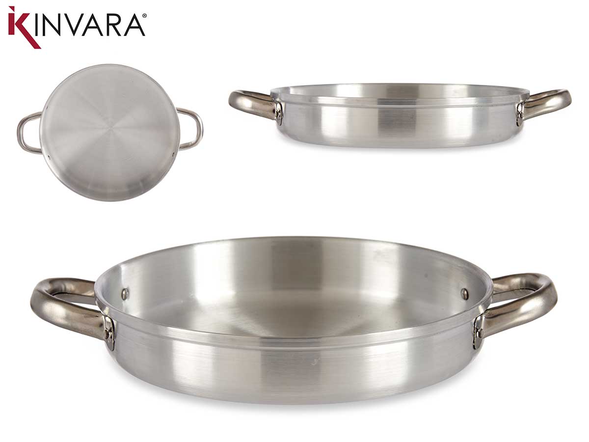 Sarten aluminio con asas 24cm