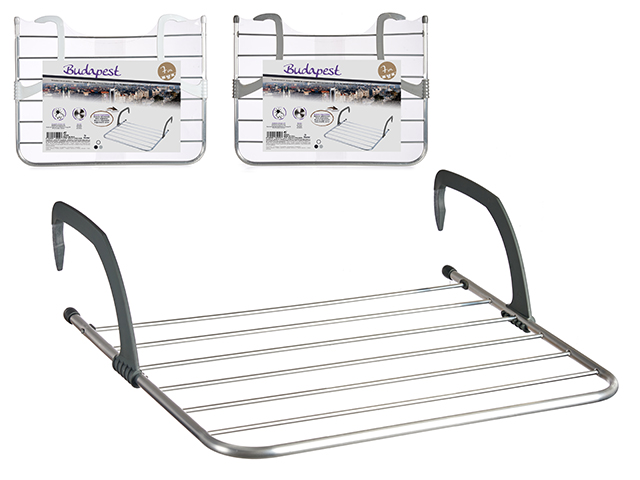 Tendedero aluminio 7m mango plast surt 3 col