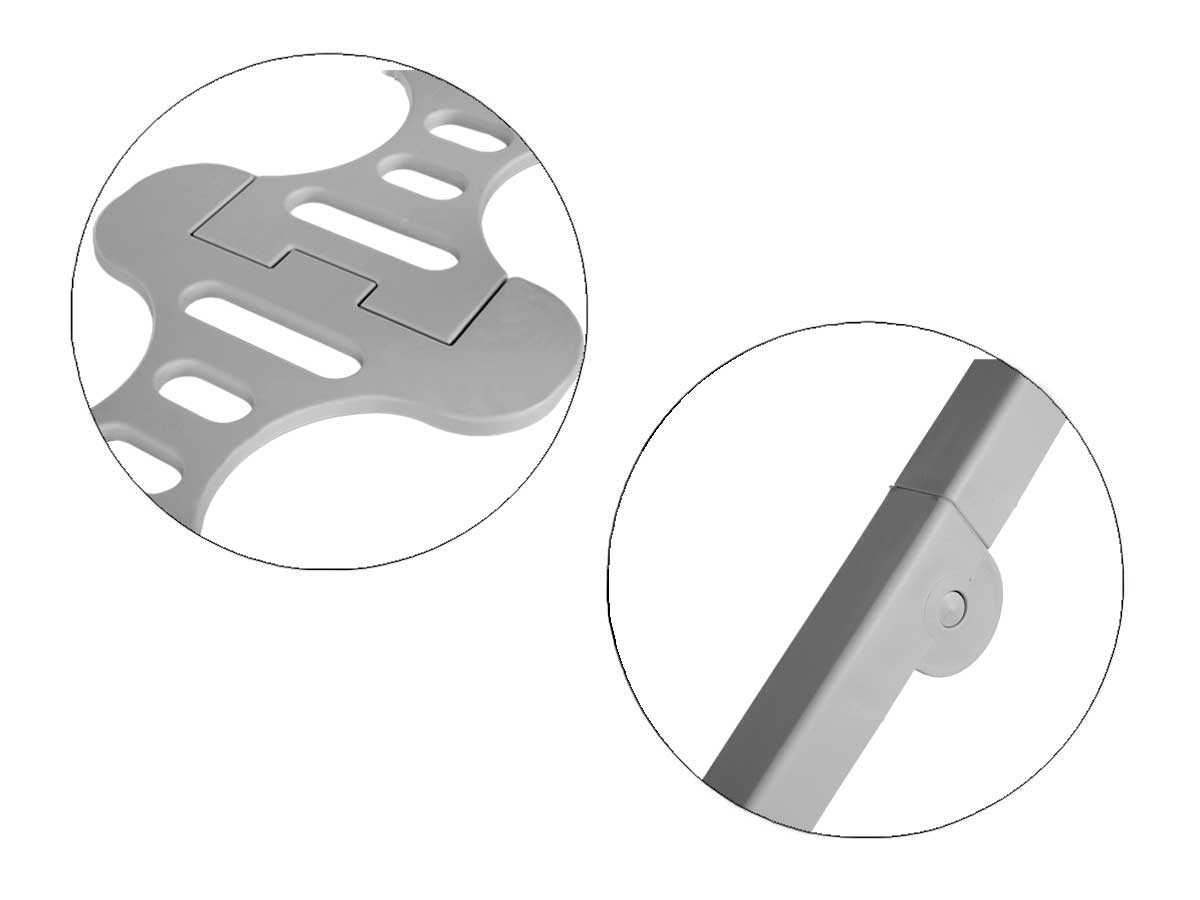 Tendedero resina antracita pompeya 23m - Imagen 4