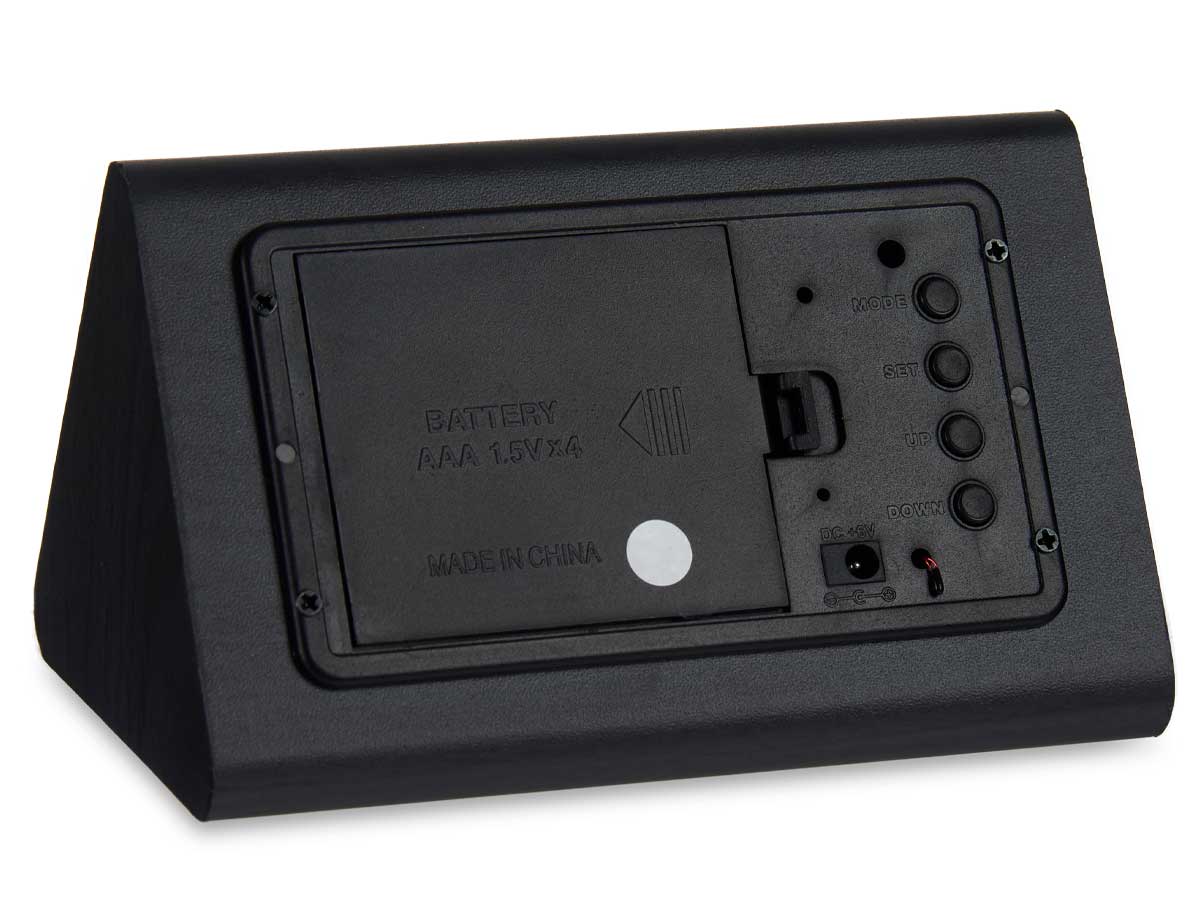 Reloj digital negro - Imagen 4