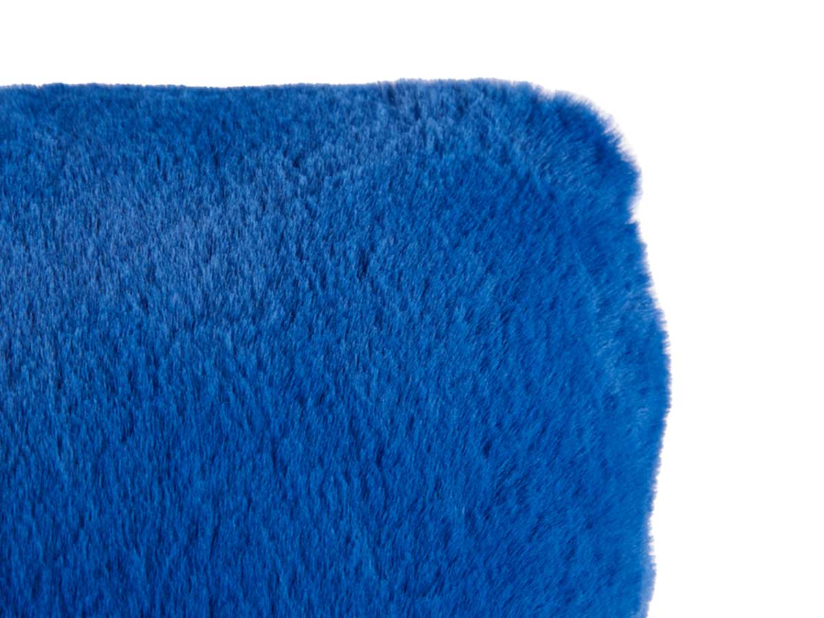 Cojin pelo corto azul 40cm - Imagen 3