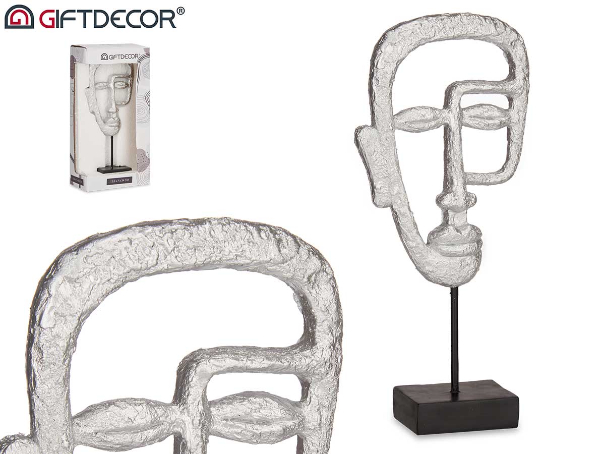 Cara con base plata