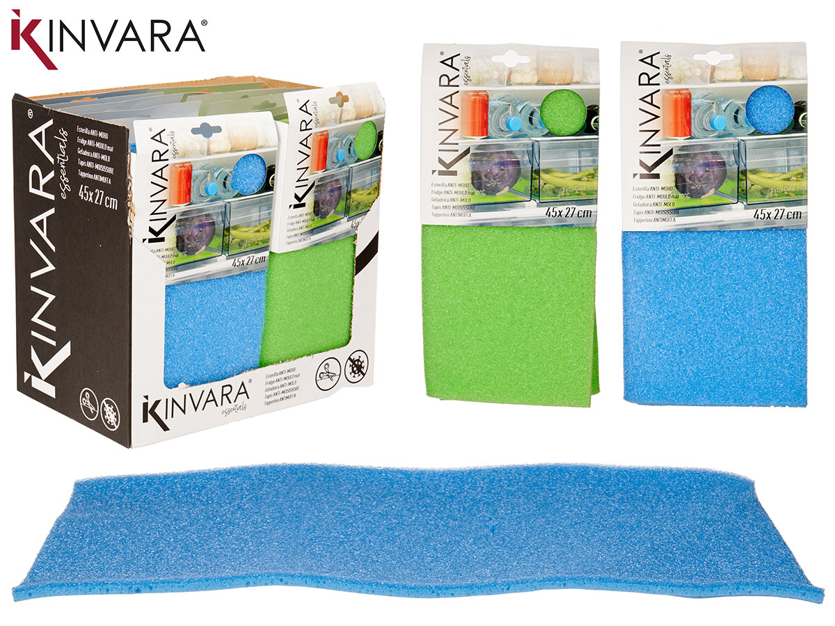 Esterilla antimoho 45x28cm surt 2 colores