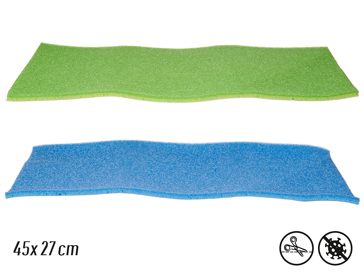 Esterilla antimoho 45x28cm surt 2 colores - Imagen 2