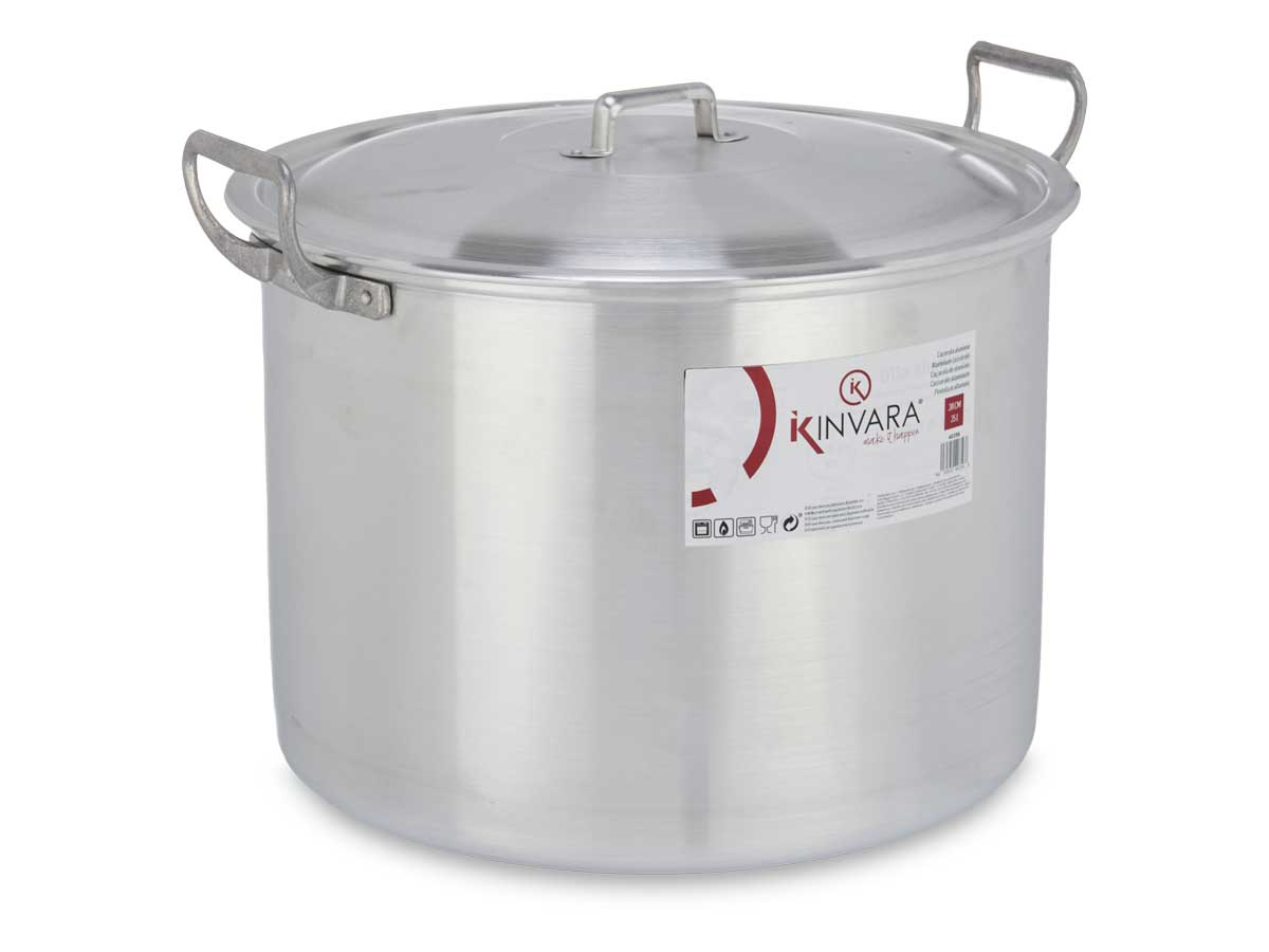 Olla aluminio 38 cm 35 l - Imagen 2