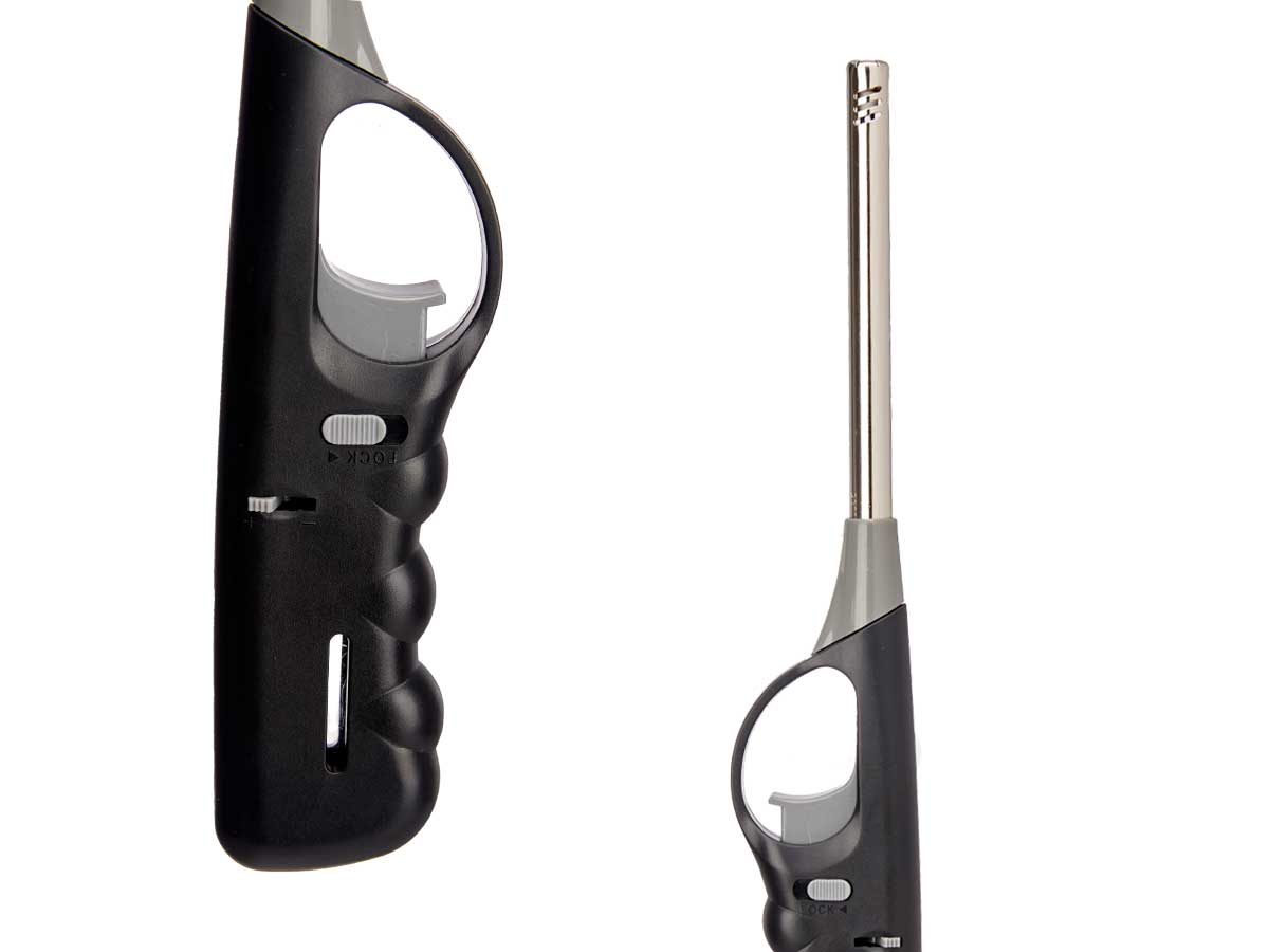 Encendedor surt 3 negro gris rojo - Imagen 4