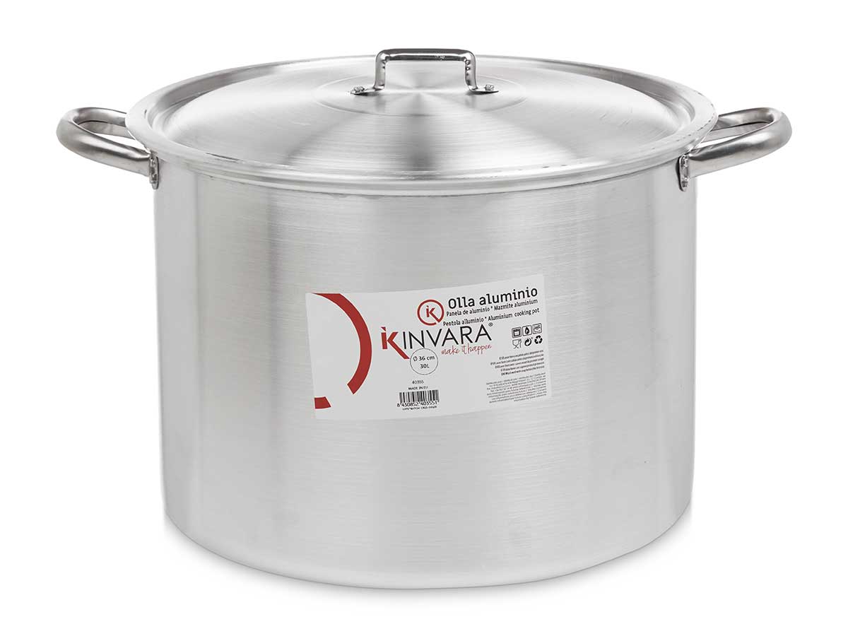 Olla aluminio 36 cm 30 l - Imagen 2