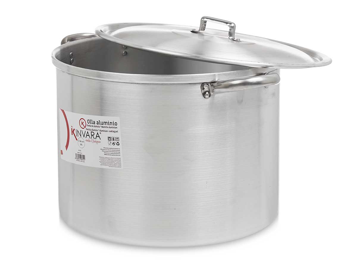 Olla aluminio 36 cm 30 l - Imagen 3
