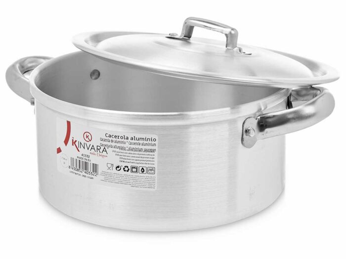 Cacerola aluminio 18 cm 2l - Imagen 4