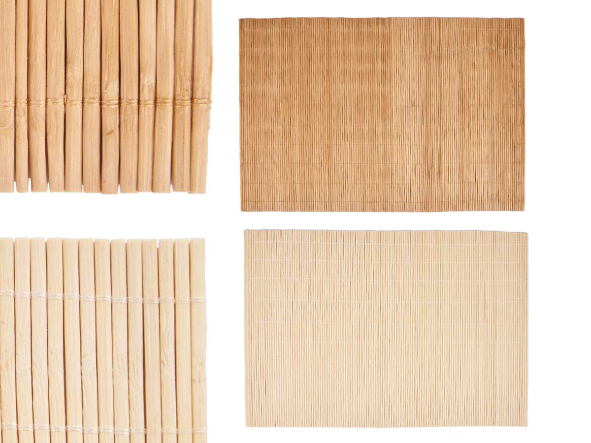 Salvamantel bambu natural 30x44cm surt 2 - Imagen 2