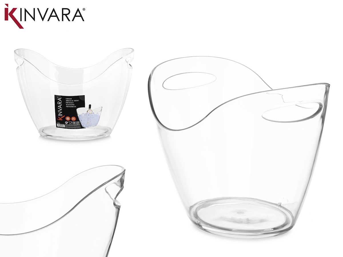 Cubitera botellas doble asa diseño 8l