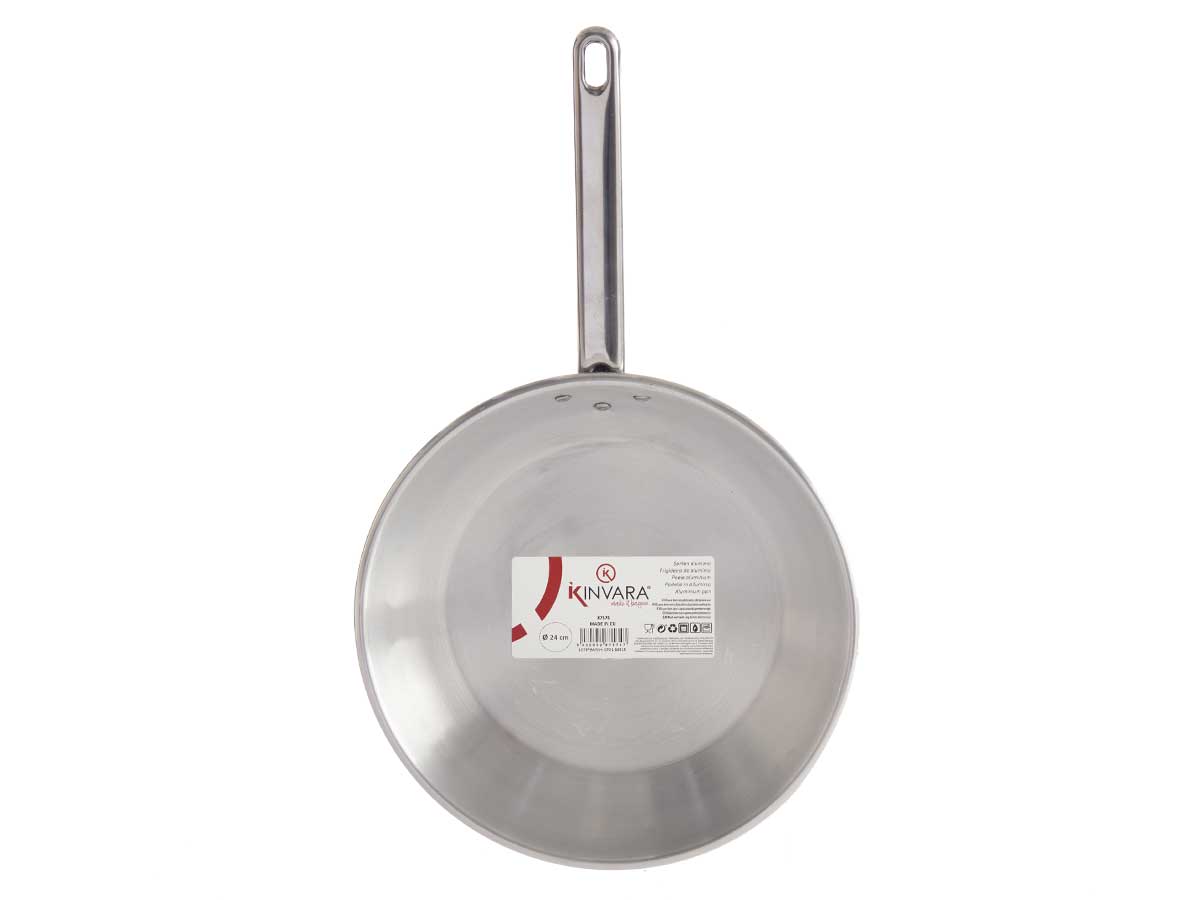 Sarten aluminio con mango 24cm - Imagen 3