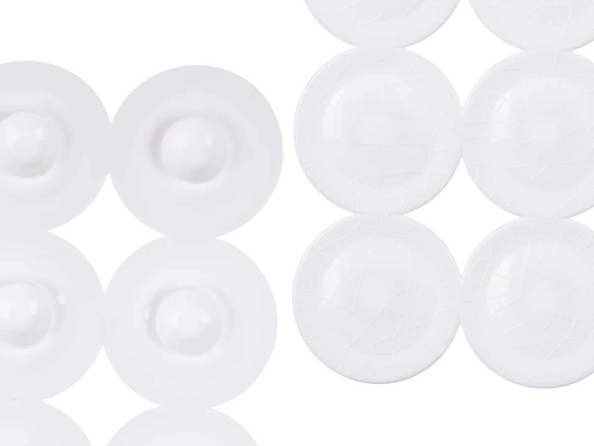 Alfombra baño antideslizante ladrillo blanco grd - Imagen 4