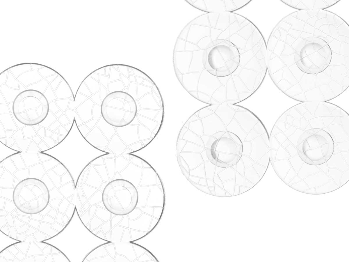 Alfombra baño antideslizante ladrillo transp peq - Imagen 4