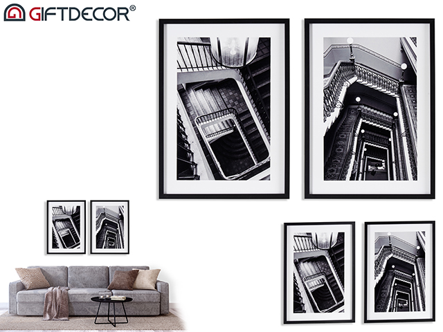 Cuadro escaleras 50x70cm surt 2