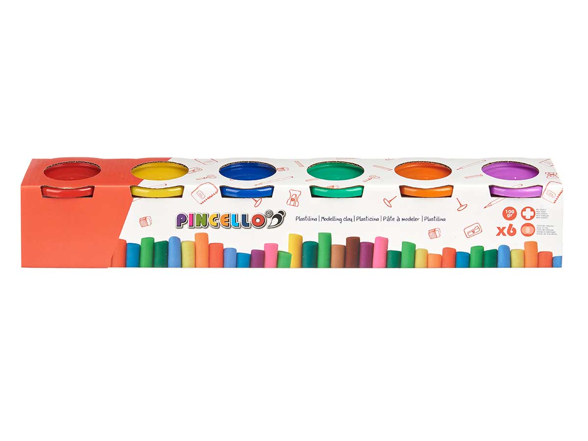 Set 6 plastilinas 100 gramos - Imagen 3