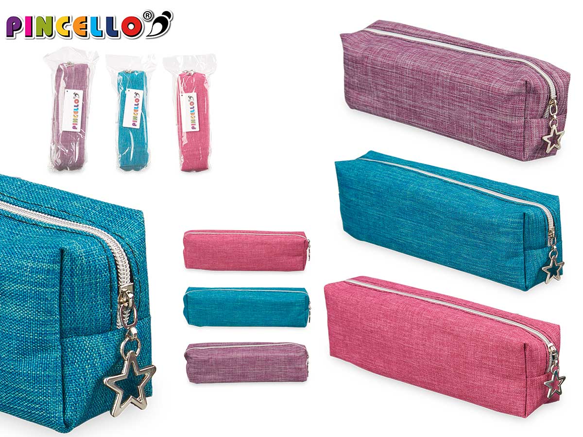 Estuche pequeño tela saco surt 3