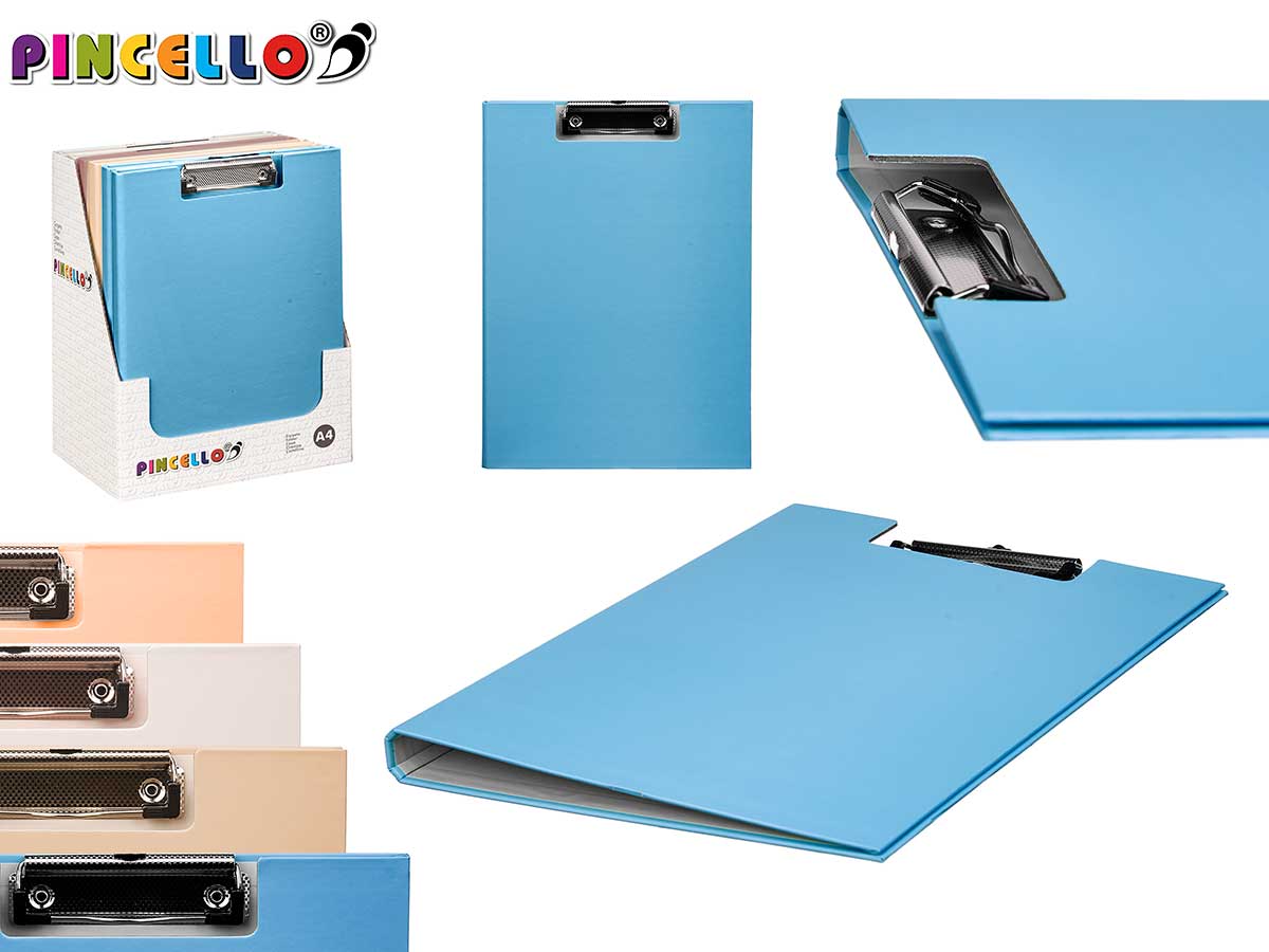 Carpeta a4 tapa sujetahojas color neutro surt 4