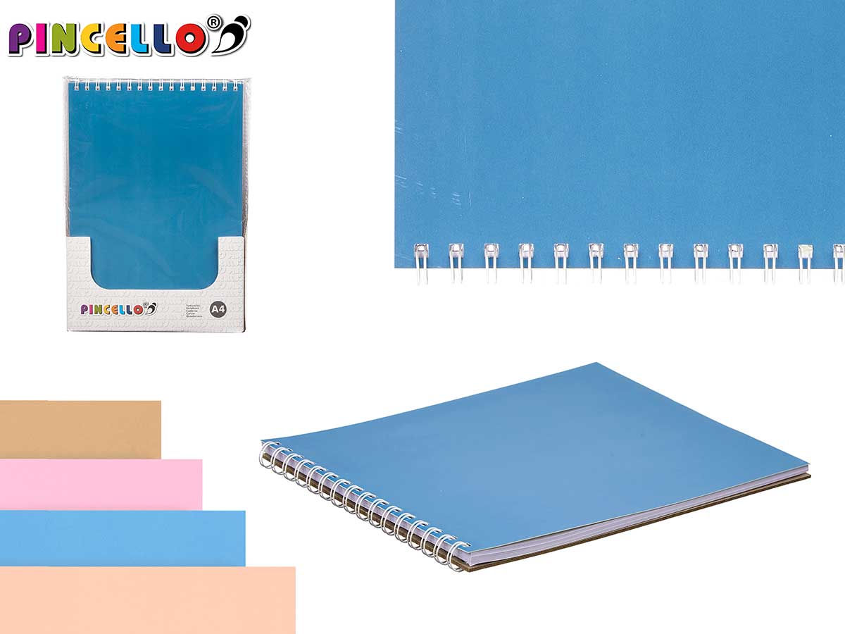 Tomanotas a4 40 hojas anillo color neutro surt 4