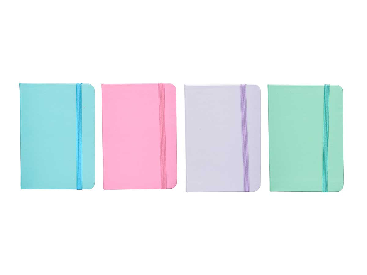 Agenda bolsillo 96 paginas goma color pastel surt4 - Imagen 2