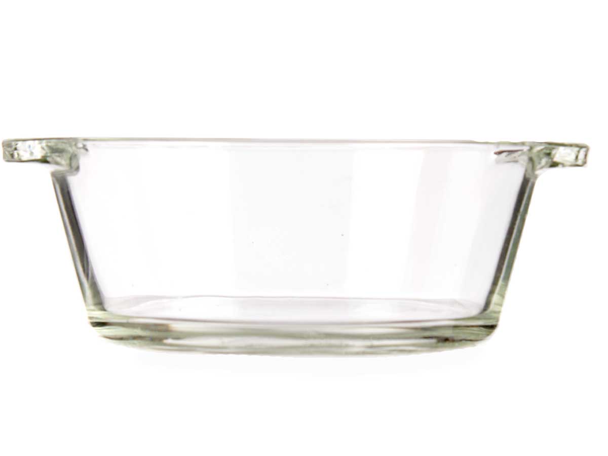 Cazuela vidrio aperitivo redonda con asas 150ml - Imagen 3