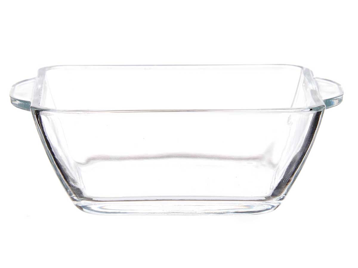 Cazuela vidrio aperitivo cuadrada con asas 150ml - Imagen 3