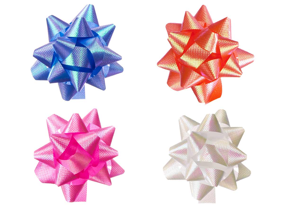 Pvc 40 lazos pasteles brillo 6cm - Imagen 2
