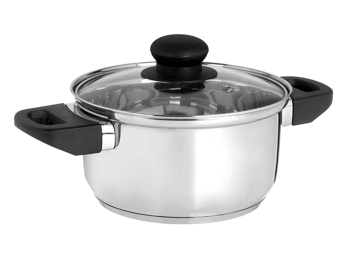 Cacerola induccion 18 cm tapa cristal - Imagen 2